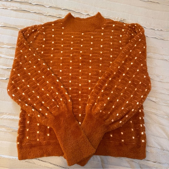 Ann Taylor Tops - Ann Taylor Sherpa Turtleneck, Size Large